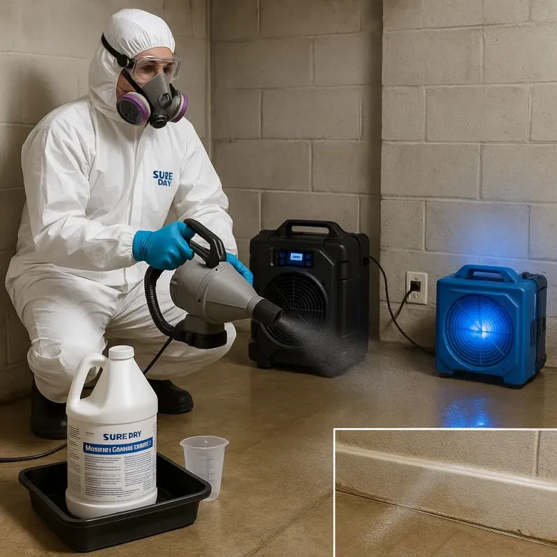 Sanitization and Odor Removal process in Montrose, NY