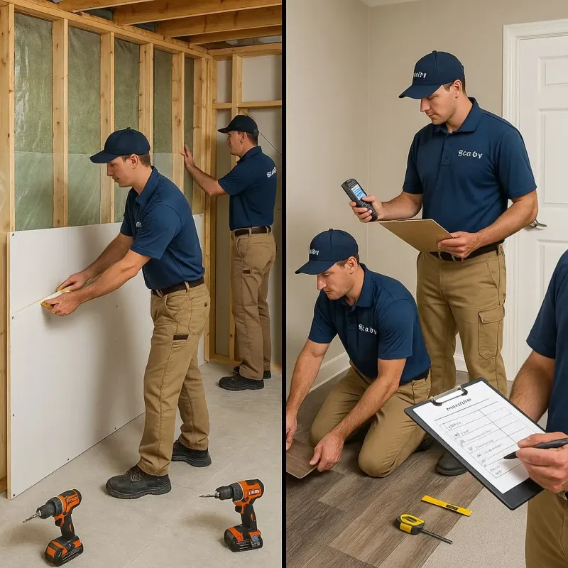 Repairs and Reconstruction process in Montrose, NY